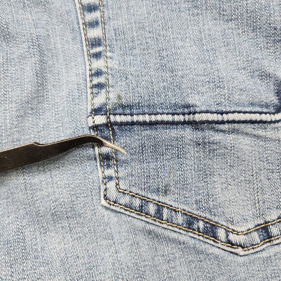 Maurices M Jeans Womens 18W Blue High Rise Curvy Slim Bootcut Stretch Casual - Picture 6 of 15